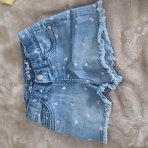 Girls denim shorts